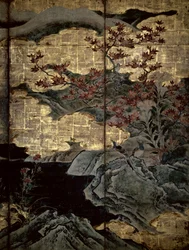 Vögel und Blumen der vier Jahreszeiten